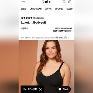 TWO Knix bodysuits L+